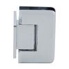 Polished Chrome Pinnacle 074 Series Wall Mount Short Back Plate Hinge