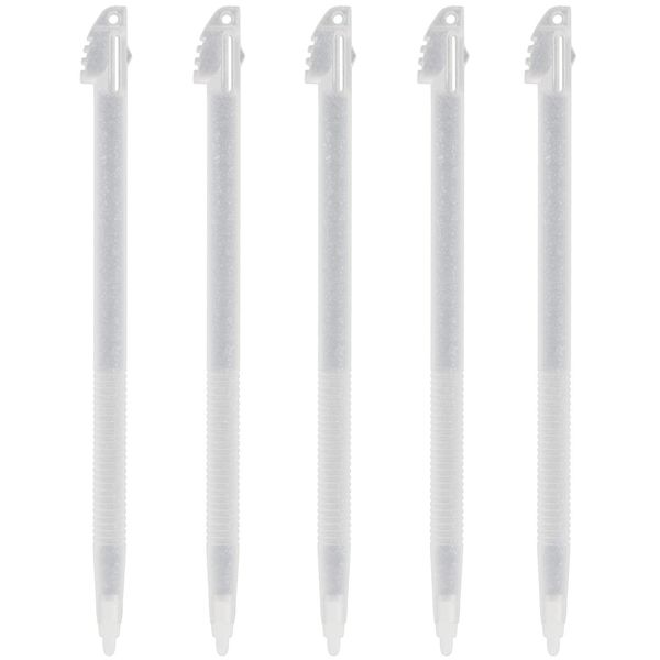 Replacement Glitter Stylus Set For Nintendo 3DS XL - 5 Pack Clear | ZedLabz