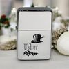 Wedding Party Gifts (Flasks and Lighters (Chrome Lighter, Usher)