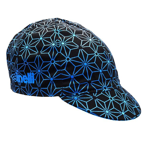 Cinelli Blue Ice Cycling Cap, Blue/Black, One Size