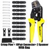 Solar Crimping Tool Solar Connector Kit for Solar Panel PV Cable AWG 14/12/10