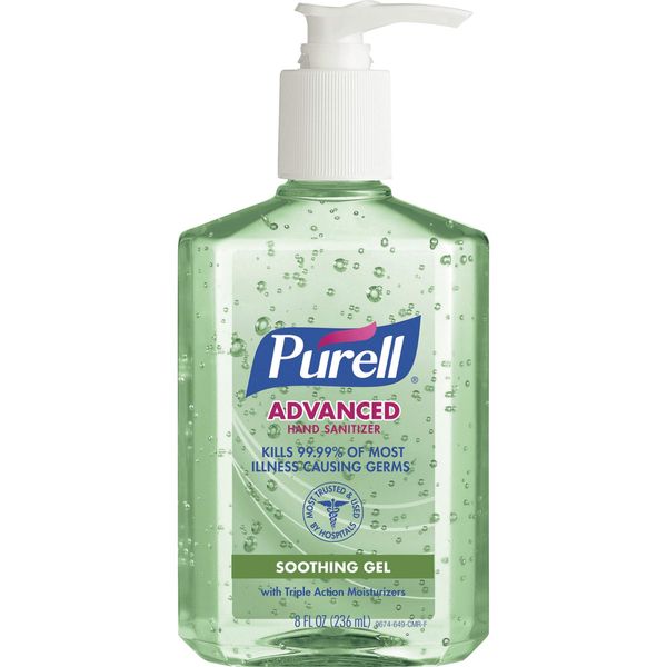 PURELL® Aloe Advanced Hand Sanitizer 8 Fl Oz (Pack of 1)