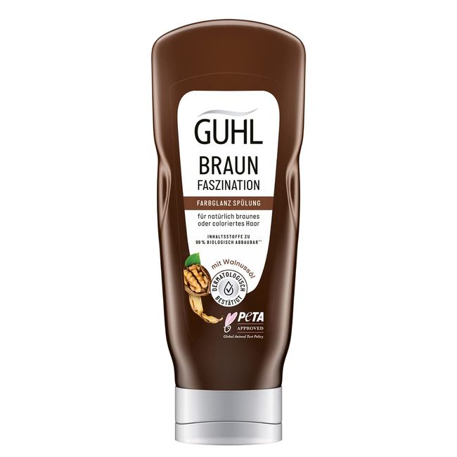 Guhl Braun Faszination Spülung - Inhalt: 200 ml - Haartyp: brünett, braun