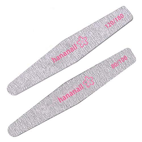 hananail Nail Files [Set of 24] (G80/100-12 + G120/180-12)