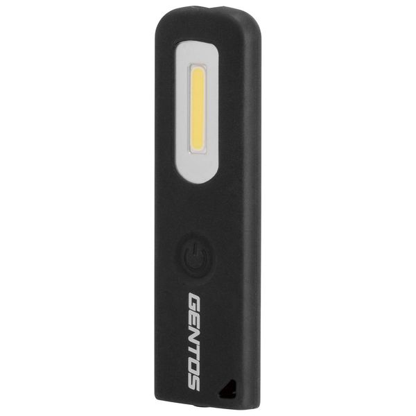 Gentos Work Light, LED Work Light, Slim Bar Type, USB Rechargeable (Dedicated Rechargeable Battery), 100 Lumens, Gunz GZ-701, Waterproof, Magnet, COB