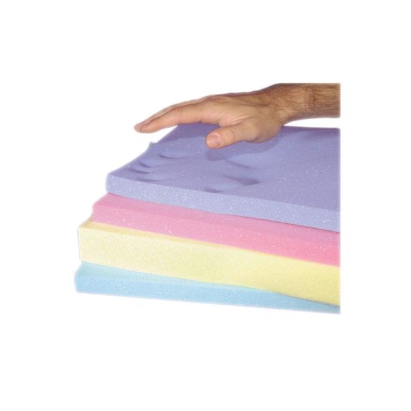 AliMed T-Foam Cushion, Medium, Blue, 2x16x18 inch Sheet