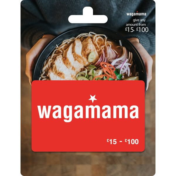wagamama - UK Redemption Only - Delivered by post