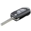 Suitable for snow 3-key refit folding key shell Snow car remote control key replacement shell c1 key cover ds3 car accessories