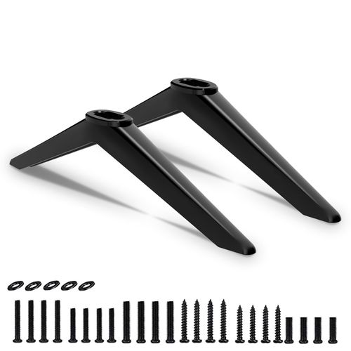 Motiexic TV Legs for Toshiba TV Stand Base Replacement, Only for Toshiba 32L310U19 32L310U20 43LF421U19 50L420U, for 32" 43" 50" Toshiba TV Legs with Screws Set, Easy to Install