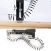 Screw Drill Chain Adapter, Stainless Steel Adjustable Practical Automatic Nail Gun Adapter for Electric Drill Attachment