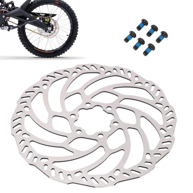 IUVWISN Motorcycle Rear Brake Disc Rotor Stainless Steel for Surron Sur ...