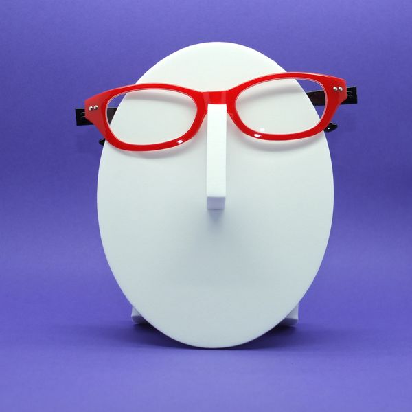 Reading Glasses Eye Fun Flexi Floating Lightweight Red Black Frame+2.50 Lens