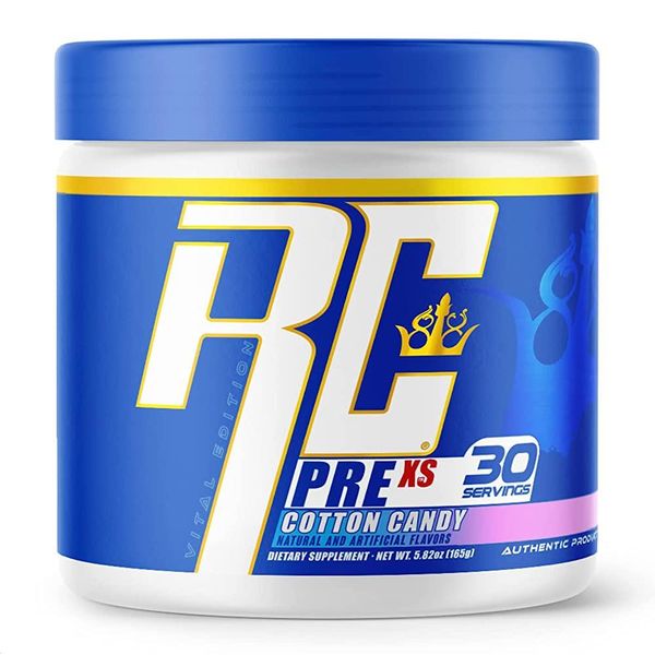 Changed: Ronnie Coleman Signature Series Pre XS Workout Powder Extreme Energy Focus Supplement for Women and Men with Beta Alanine 200mg Caffeine Per Serving, Tropical Punch