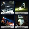 WUBEN C3 Rechargeable Flashlight 1200 High Lumens Super Bright, LED Tactical ...