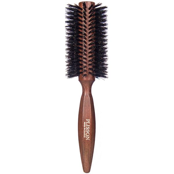 Plisson 14 Rows 100% Boar Round Hair Brush