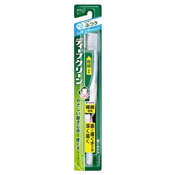 Kao Deep Clean Toothbrush Regular Regular 72 (1 Piece) x 6 Piece Set