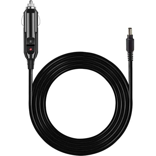KUMA 12v TV Power Lead Supply Adaptor for Motorhome Campervan Caravan – Car Cigarette Lighter Socket Plug Adapter Charger for Television Satellite Navigation GPS DashCam – 12 volts Cig Extension Cable