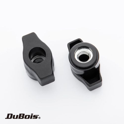 DuBois 5/16"-18 Wing Knobs 10 Pack, Clamping Knobs with Steel Insert for T Track Bolts, Thumb Screw Threaded Knobs for T Track Accessories, Feather Boards, Woodworking Jigs and Fixtures (51004)