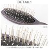 Brightlele Special Wig Brush, Special Brush, Care Supplies, Wig Brush, brown (french toast 19-1012tcx),