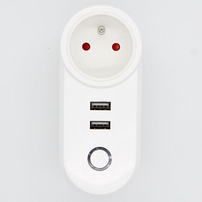 TUYA WiFi Smart Plug EU US UK Adaptor switch socket for Wireless