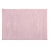 MSV Microfibre Chenille Bath Mat 40 x 60 cm Pastel Pink