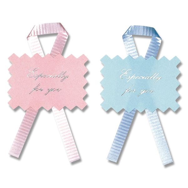 Shimojima P&B 007064810 Heiko Seal, Gift Sticker, Ribbon Included, Twin Color