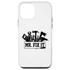 iPhone 12 mini Mr Fix It Graphic Craftsman Working Craft Tool Mechanic Smartphone Case