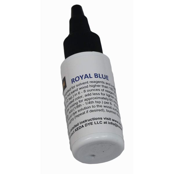 Blue Dye - Alcohol Based Blue Liquid Dye Concentrate - Royal Blue Stain