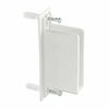 Rubbermaid Direct Mount Non-Adjustable Free Slide Wall Bracket  White