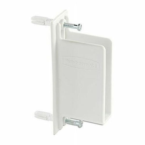 Rubbermaid Direct Mount Non-Adjustable Free Slide Wall Bracket  White