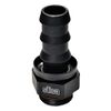 Setrab 22-M22PL06-00-2PK ProLine PushLock Hose End Adapter AN06, Straight Fitting - 2 Pack