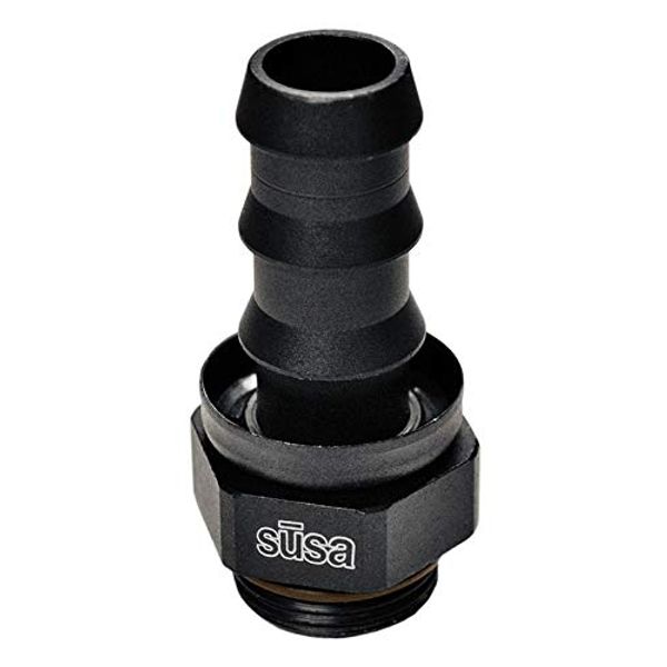 Setrab 22-M22PL06-00-2PK ProLine PushLock Hose End Adapter AN06, Straight Fitting - 2 Pack