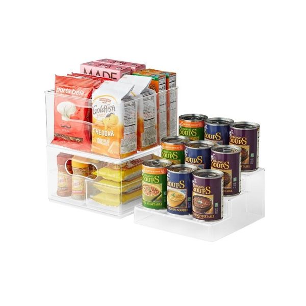 The Home Edit 5 Piece Pantry Edit, Plastic Modular Storage System