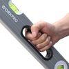 WORKPRO Torpedo Level, 3-Piece Spirit Level Set(9", 16", 24"), Magnetic, Bubbles Measuring, Clear,green