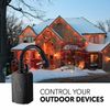Outdoor Indoor 100ft Wireless Remote Control 3-Prong Timer Outlet Weatherproof