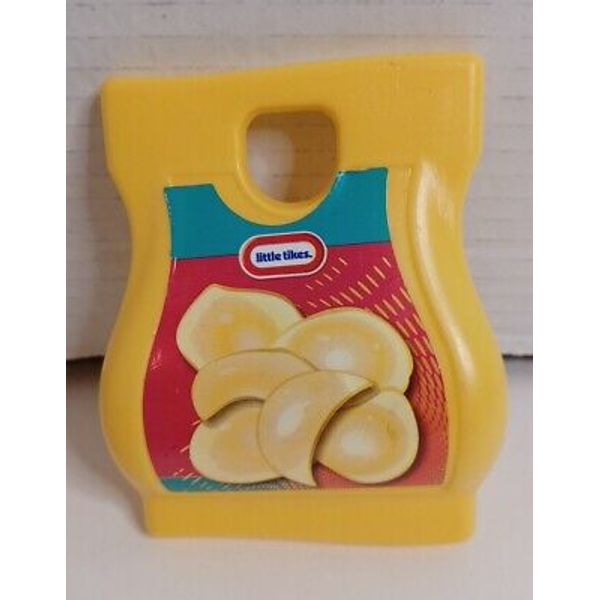 Vintage Little Tikes Pretend Play Food Bag of Potato Chips VGUC