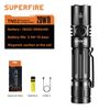 Super fire Magnetic Tail 1800LM Rechargeable Powerful Mini Flashlight