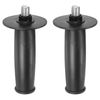 HARFINGTON 2pcs Angle Grinder Side Handle 14mm Thread 141mm Length Plastic Angle Grinder Handle Replacement Auxiliary Sander Handle Tool