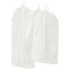 Clothes cover, set of 3, white