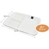 Ishida 41503 Lunch Plate Hill Steel Gray