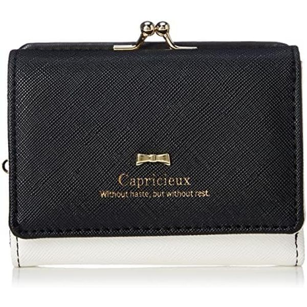 Aldi Women's Trifold Wallet, Black & White