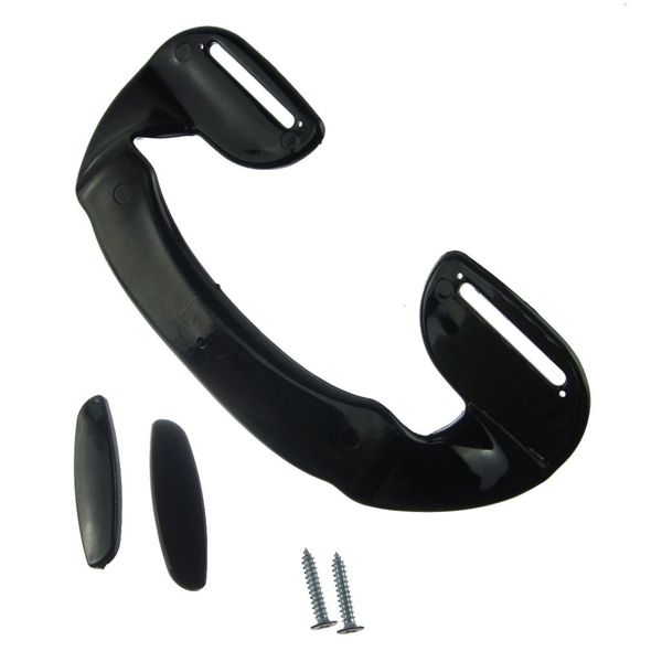 Universal Black Plastic Fridge Freezer Door Grab Handle