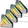 BRAWNA [ Upgraded 30 Meters ] Pre-Inked Mapping String for Microblading & Microshading - 4 pack Premium Microblading string - Microblading Supplies