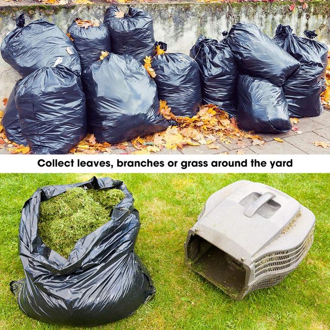 4 Gallon Small Trash Bags, 4 Gallon Trash Bag Strong, Leakage-Free, Small  Garba