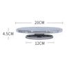 Pottery 8" Lazy Susan stand , 360 deg, two Side  Turntable.