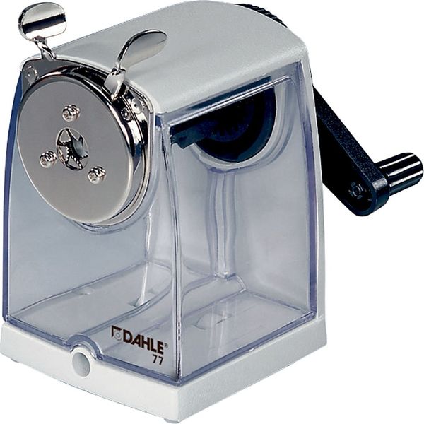 Dahle 77 Pencil Sharpener for Pencil Diameter up to 12 mm Grey