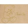 Cosco Teddy Bear Thank You Card