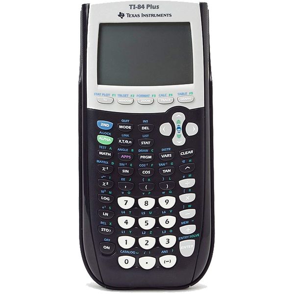 Texas Instruments TI-84 Plus Graphics Calculator, Black (Renewed)