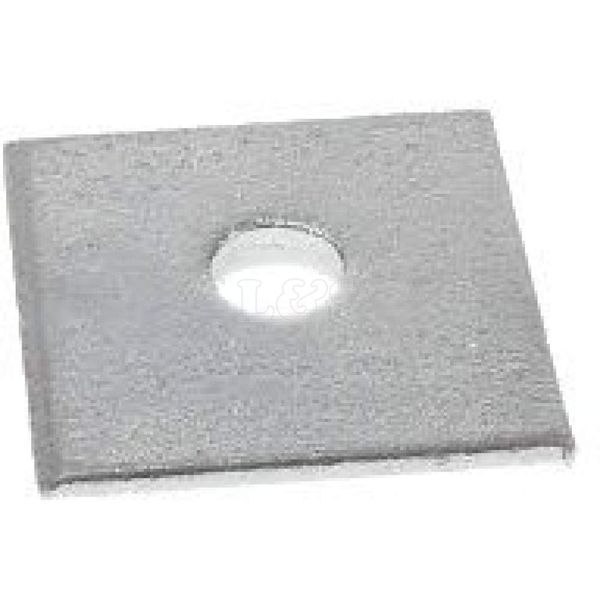 Square Plate Washer, M16 (Hole) Size: 3", Thick: 6mm - Each