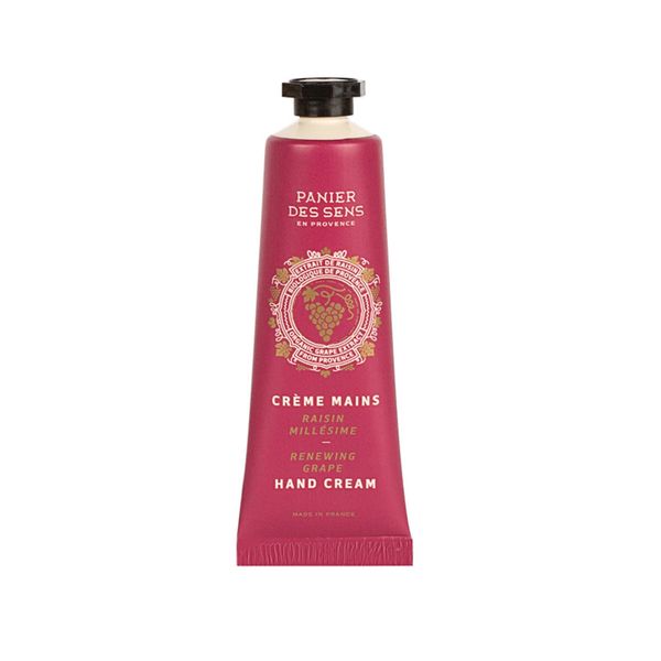 Panier des Sens - Grape Mini Hand Cream for very Dry Hands and Skin - Vegan Hand Cream for Women and Men - With Shea Butter and Organic Grape Seed Oil - Made in France 97% Natural Ingredients - 30ml